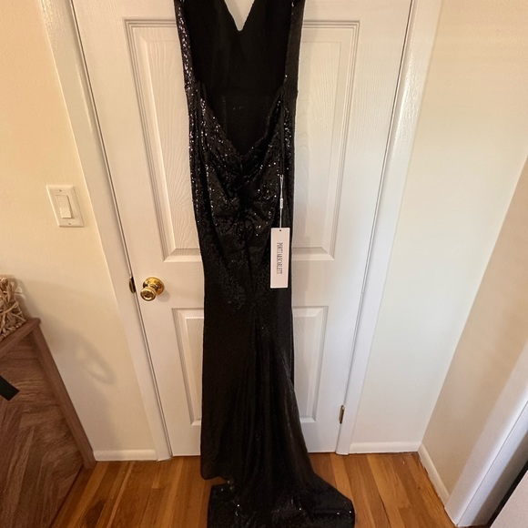 Portia and Scarlett Black Sequin Dress - Picture 2 of 5